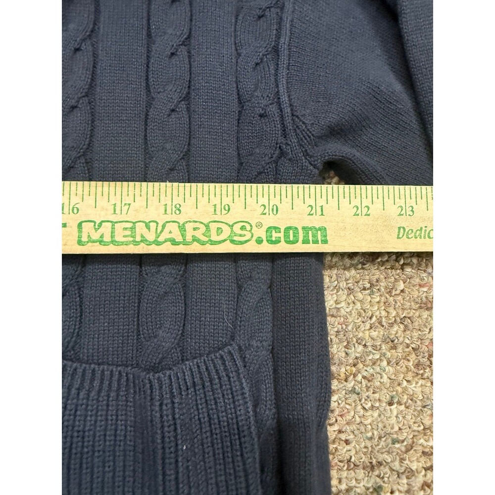 NWT Náutica Classic V-Neck Cardigan Elegant Preppy Classy Button Up Large - Picture 10 of 12